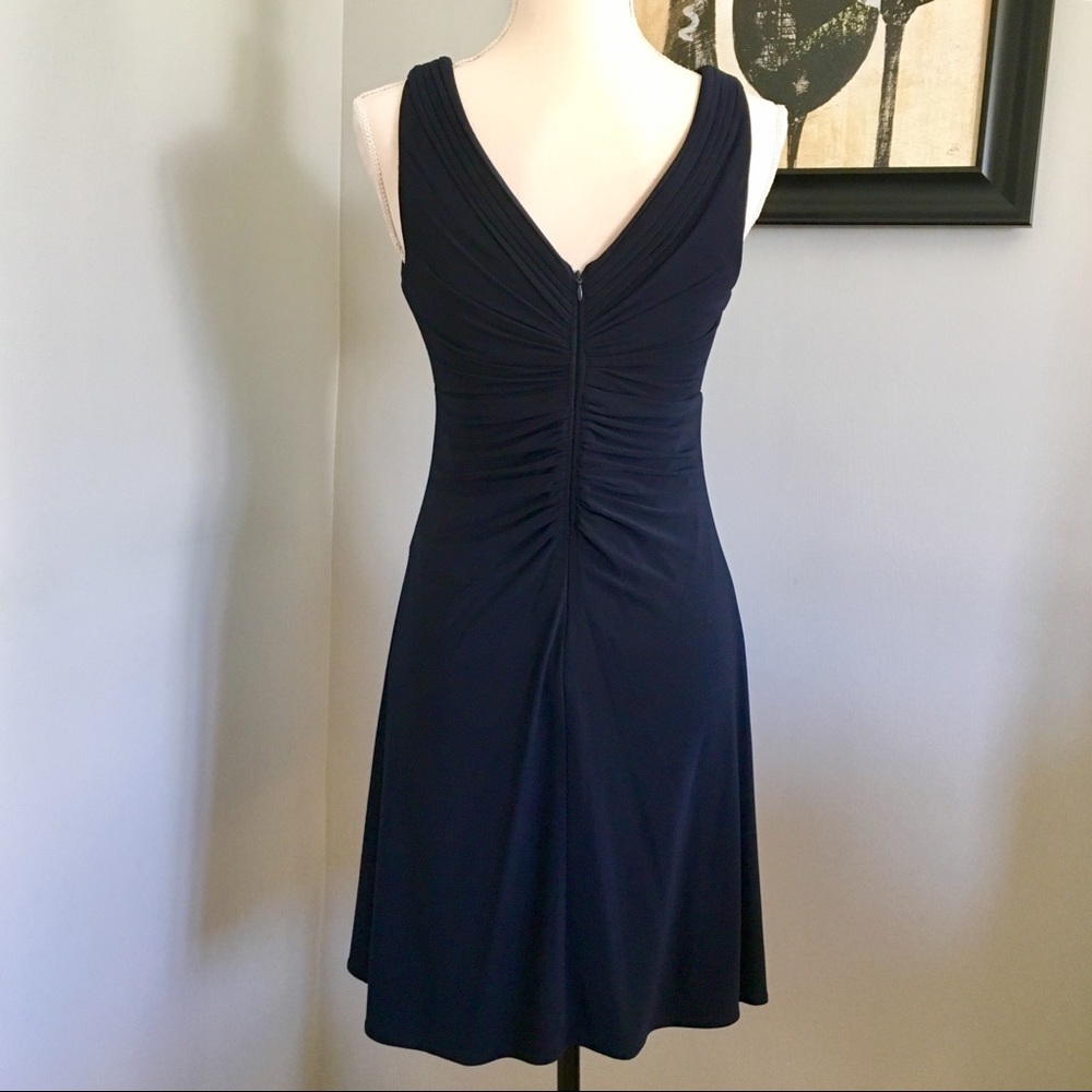 NW Collections navy evening/cocktail dress - Picture 5 of 7